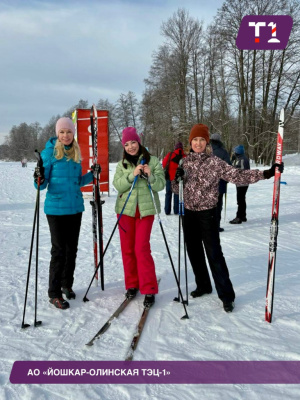 О традиционных лыжных гонках среди сотрудников ТЭЦ-1.