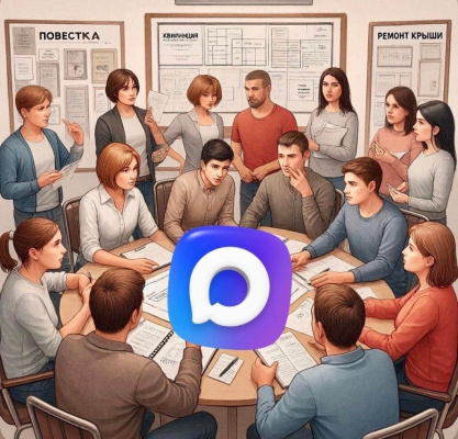 Об официальных чатах многоквартирных домов в MAX.