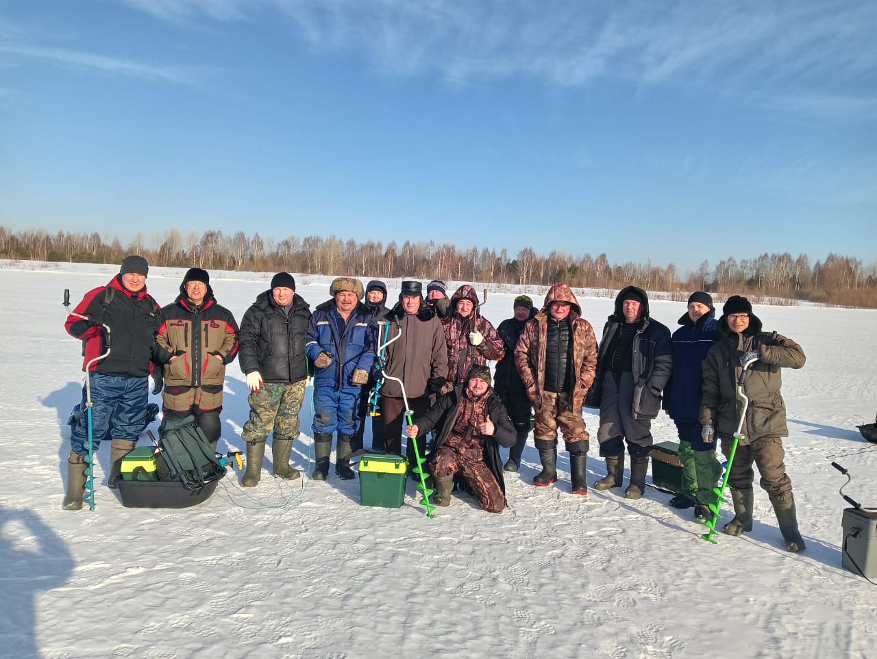 Соревнования по подледному лову рыбы среди работников МУП «Йошкар-Олинская ТЭЦ-1»